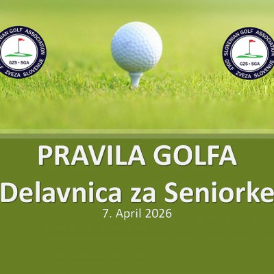 Virtualna delavnica Pravila golfa